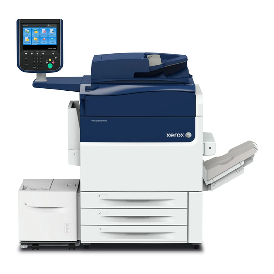 Xerox Prensa Versant 80 Manuales