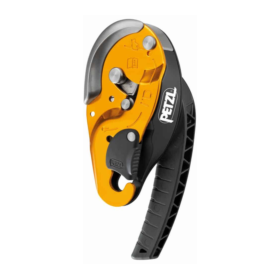 Petzl I-D S Manual De Instrucciones