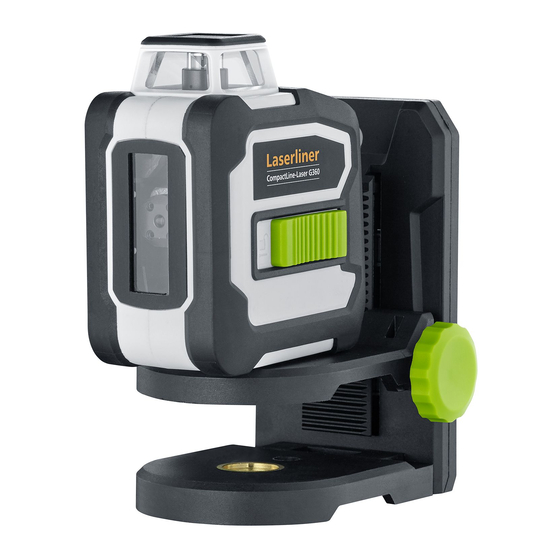 LaserLiner CompactLine-Laser G360 Manual De Instrucciones