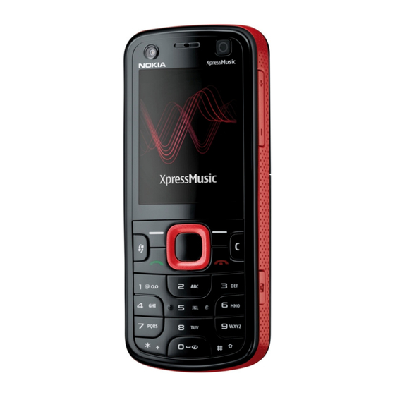 Nokia 5320 XpressMusic Manual Del Usuario