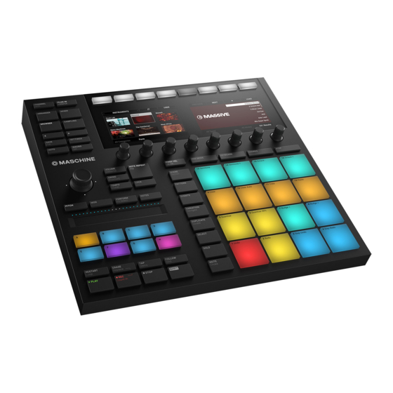 Native Instruments Maschine MK3 Guía De Usuario