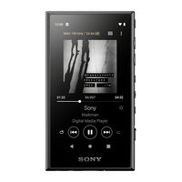 Sony NW-A105 Manual De Instrucciones