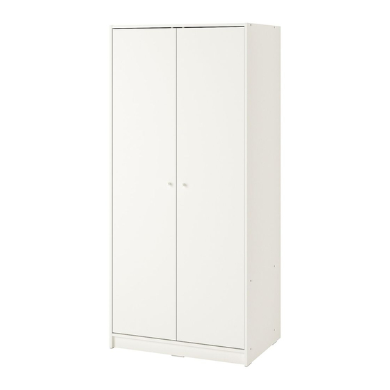 IKEA KLEPPSTAD Manual Del Usuario