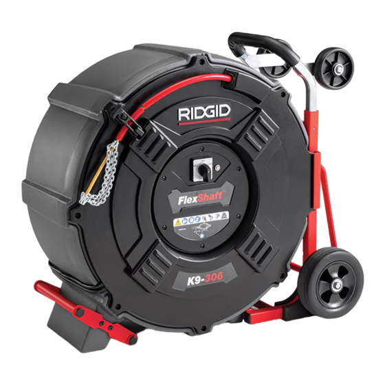 RIDGID K9-306 FlexShaft Manual De Instrucciones