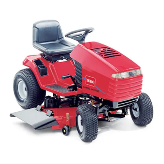 Toro Wheel Horse XL 380H Manual Del Operador