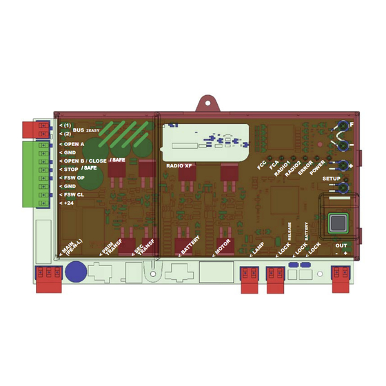 FAAC E721 Manual Del Usuario