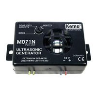 Kemo Electronic M071N Manual De Instrucciones