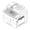 Impresora Todo en uno Xerox WorkCentre Pro 412 Manual De Servicio