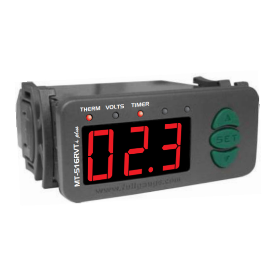 Full Gauge Controls MT-516RVT i Plus Guia De Inicio Rapido