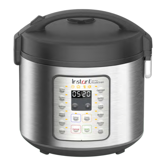 Instant ZEST PLUS Guía De Inicio