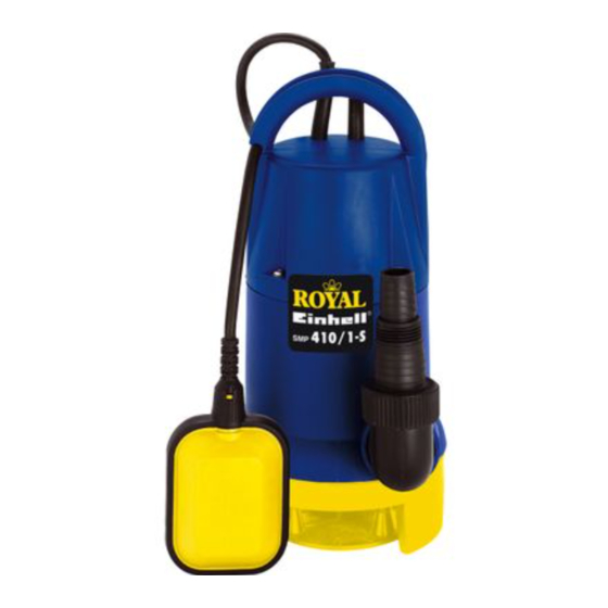 Einhell Royal SMP 410/1-S Manual De Instrucciones
