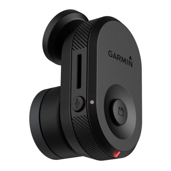 Garmin DASH CAM MINI Manual Del Usuario