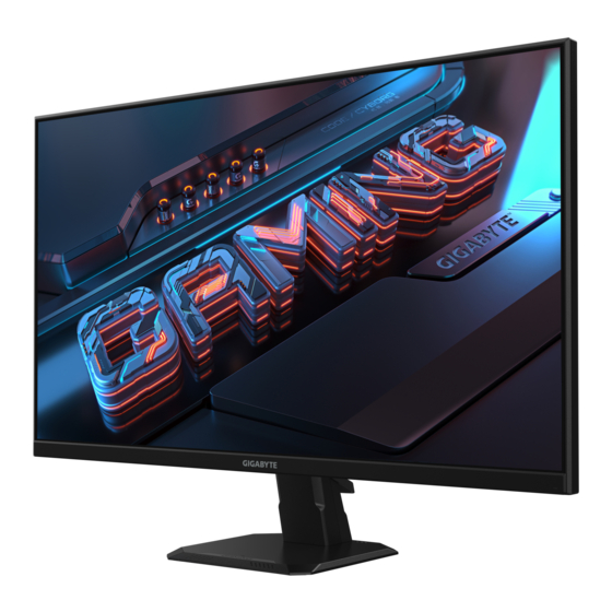 Gigabyte GS27FA Guia Del Usuario