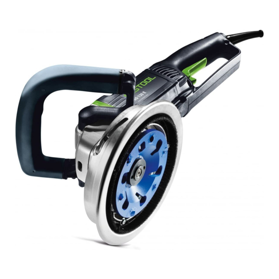 Festool RENOFIX RG 130 E Manual De Instrucciones