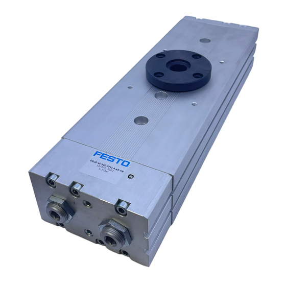 Festo DRQD-B-16 Serie Instrucciones De Utilizacion