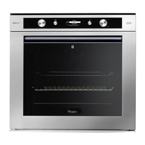 Whirlpool AKZM 8350 Manual Del Usuario