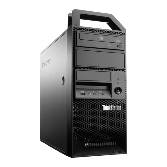 Lenovo ThinkStation E32 Guia Del Usuario