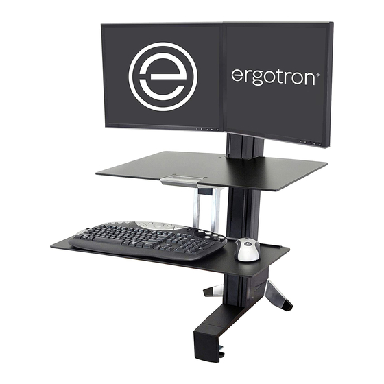 Ergotron WorkFit-S Manual De Instrucciones