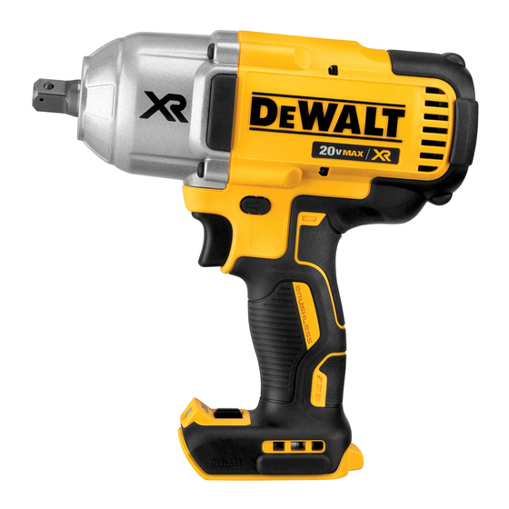 DeWalt DCF899B Manual De Instrucciones