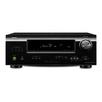 Denon AVR-391 Manual Del Usuario