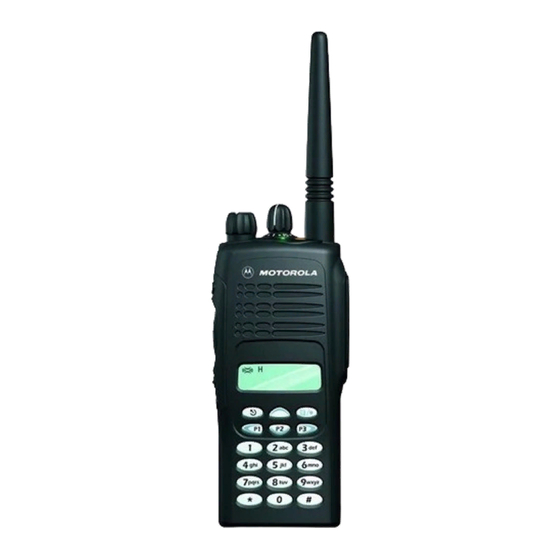 Motorola PRO7350 Guia Del Usuario
