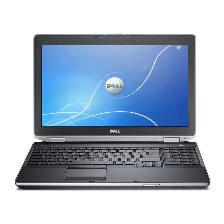 Dell Latitude E6530 Manual Del Propietário