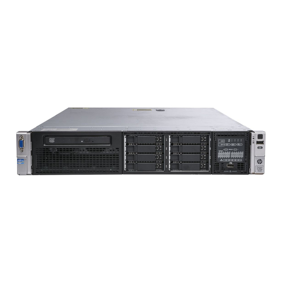 HP ProLiant DL380p Gen8 Guía De Usuario