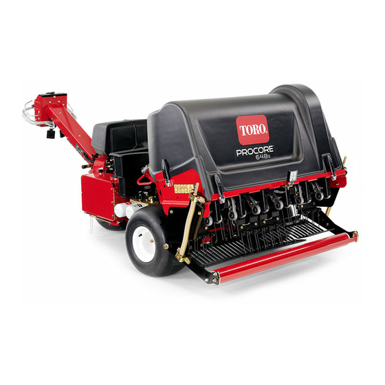 Toro ProCore 648 Manual Del Operador