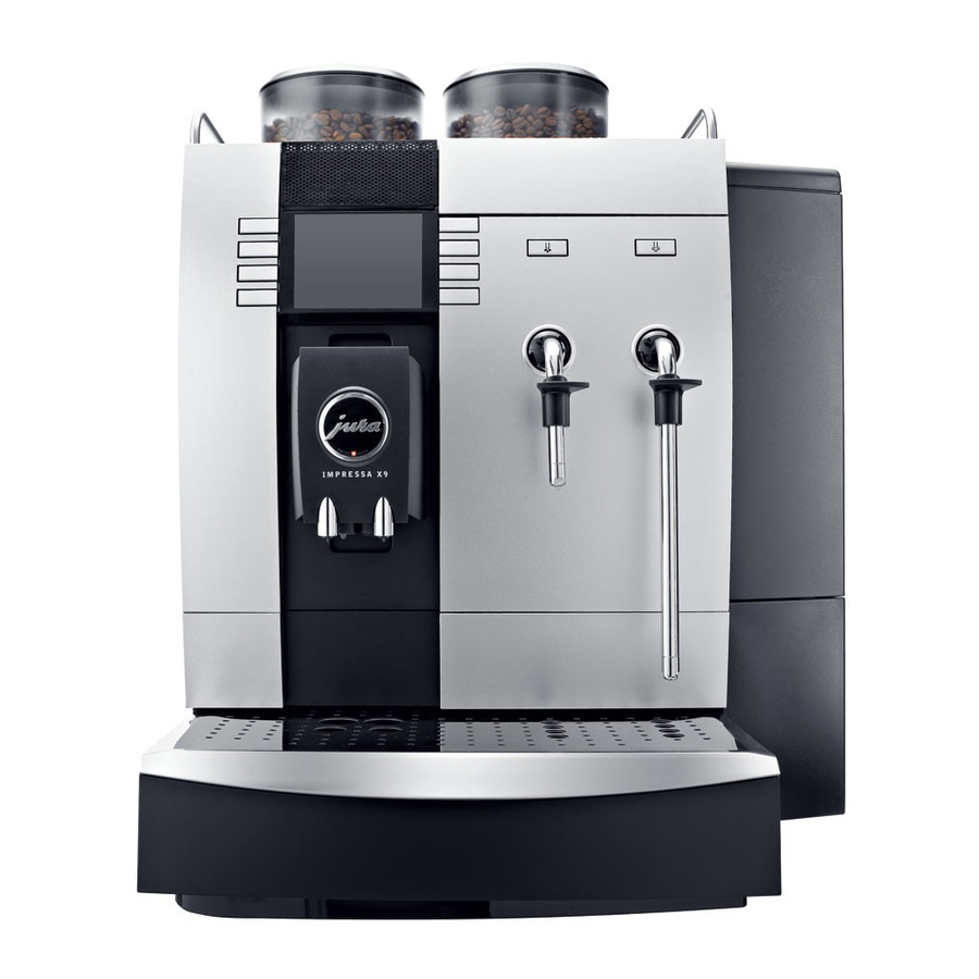 Jura IMPRESSA X9 Manual De Empleo