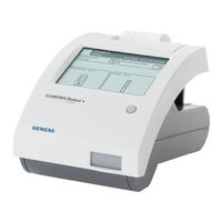 Siemens CLINITEK Status + Manual Del Usuario