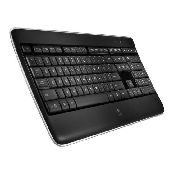Logitech K800 Manual Del Usuario
