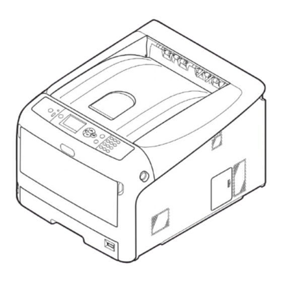 Oki C831 n Manual De Usuario