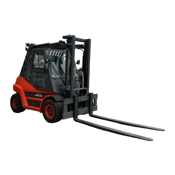 Linde H 50 - 02 Instrucciones De Servicio