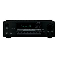 Onkyo TX-8222 Manual De Instrucciones