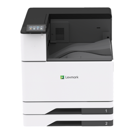 Lexmark CS943 Guia Del Usuario