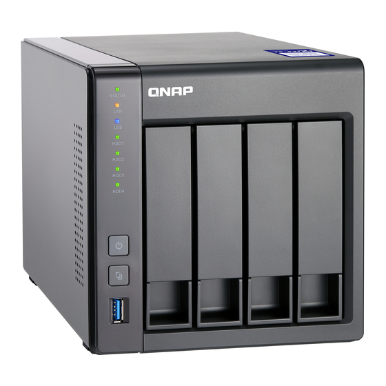 QNAP TS-431X2 Guía De Usuario