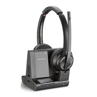 Plantronics Savi 8200 Serie Guia Del Usuario