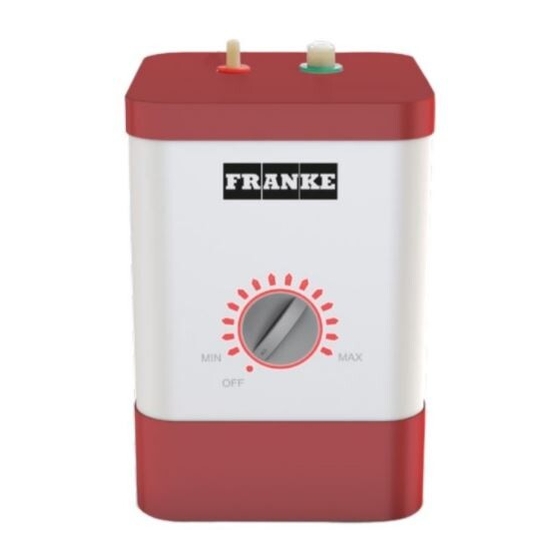 Franke HT-400 Manuales