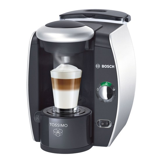 Bosch TASSIMO FIDELIA TAS 42 Serie Instrucciones De Uso