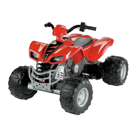 Fisher-Price POWER WHEELS R3142 Manual Del Usuario