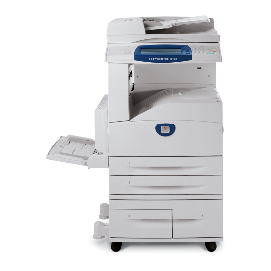 Xerox CopyCentre C123 Guía De Configuración Rápide