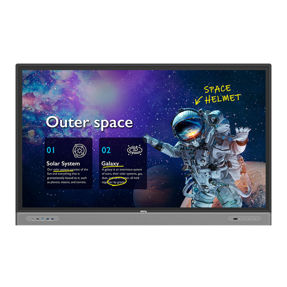 BenQ RM6503 Manual Del Usuario