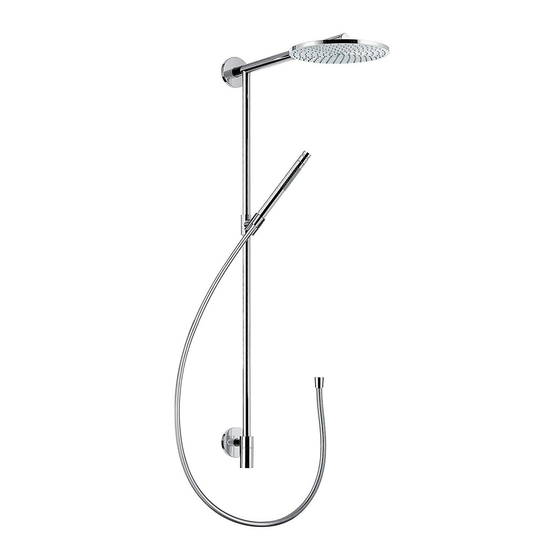 Hansgrohe Raindance Connect Showerpipe Eco 27166 Serie Modo De Empleo/Instrucciones De Montaje