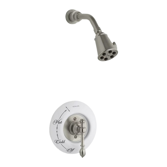 Kohler K-T6808-4D Guia Del Propietario