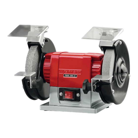 Parkside PDOS 200 A1 Manual De Instrucciones De Utilizacion Y Mantenimiento