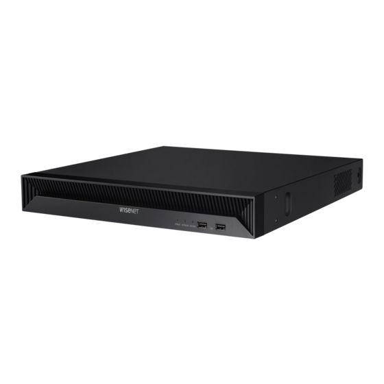 Wisenet QRN-1630S Manual Del Producto