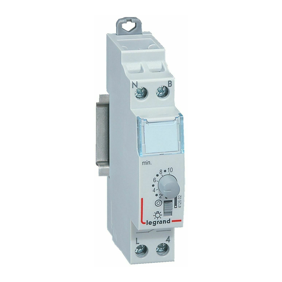 LEGRAND 4126 02 Manual De Instrucciones