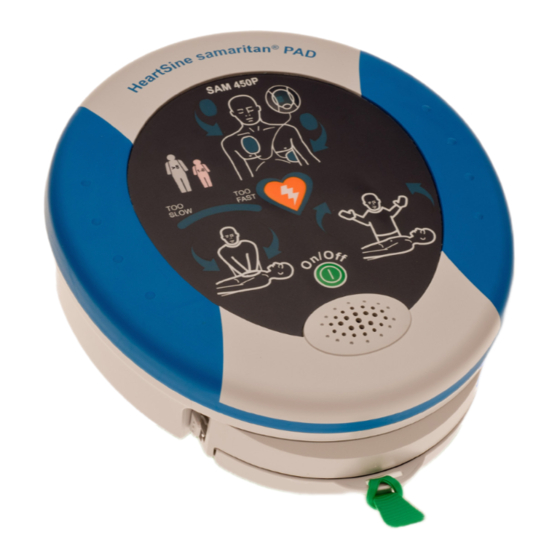 HeartSine samaritan PAD 450P Manual Del Usuario