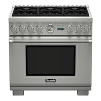Thermador Professional Pro Grand PRD606WCG Manual De Instalación