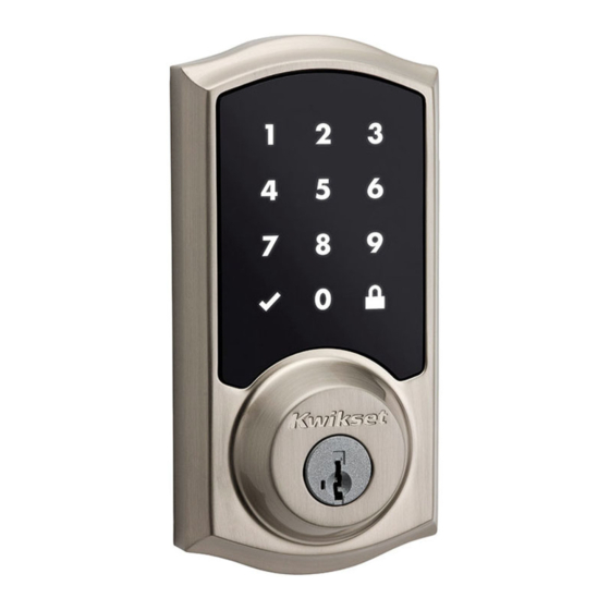 Kwikset SMARTCODE 915 Guía De Instalación Y Usuario